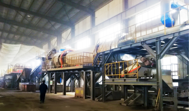 日本大紀重介質浮選項目